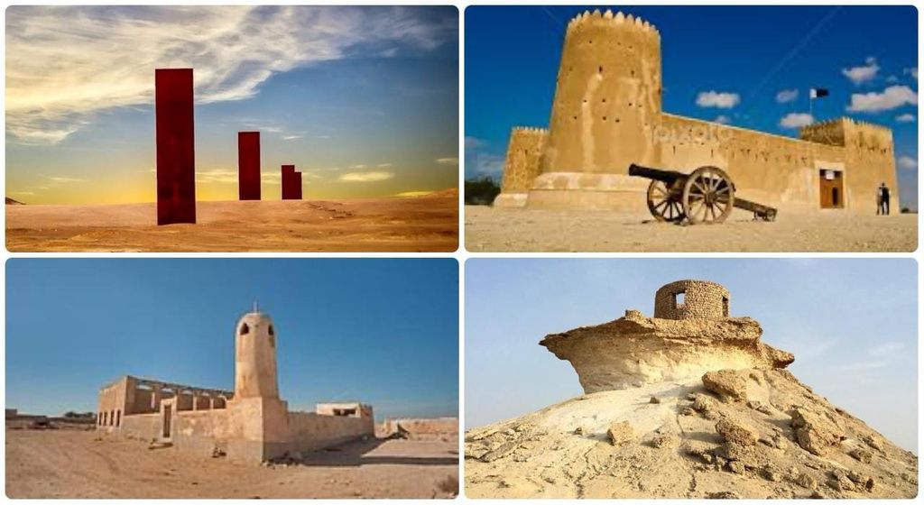 Katar: Combo Tour durch den Norden und Westen mit Abholung