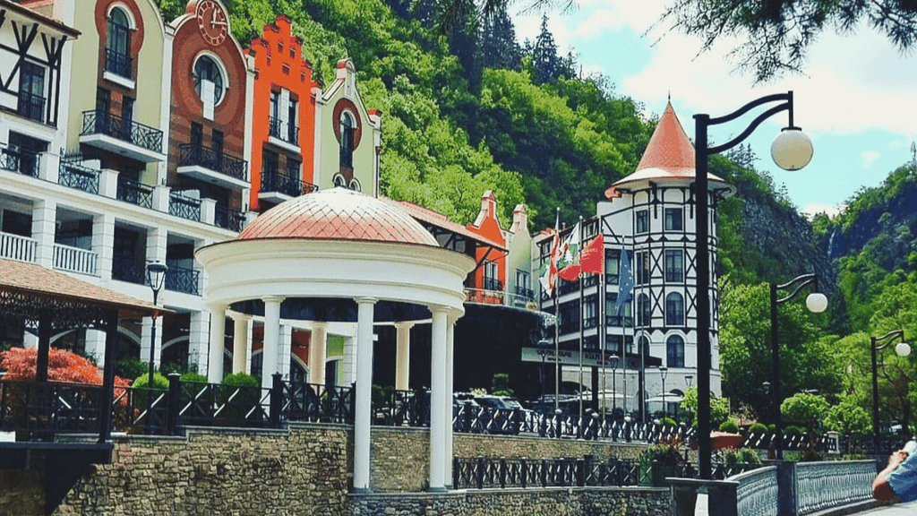 Borjomi: Geführter Rundgang durch die Altstadt und den Zentralpark