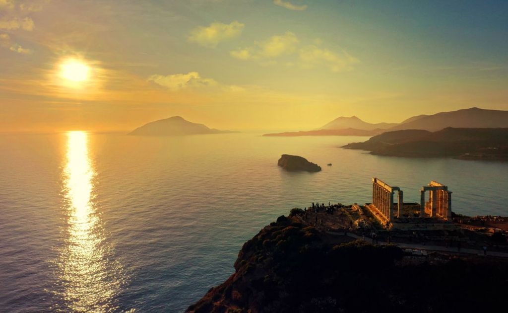 Athen: Kap Sounion Sunset Tour