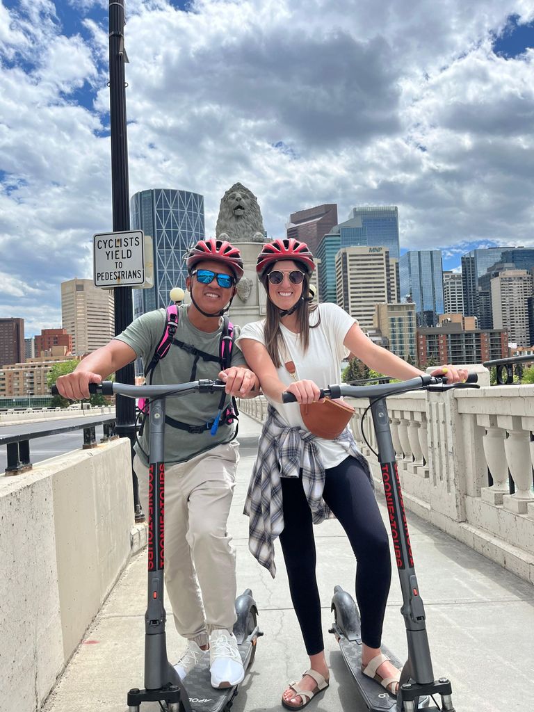 Calgary: E-Scooter-Tour zu den Highlights der Stadt