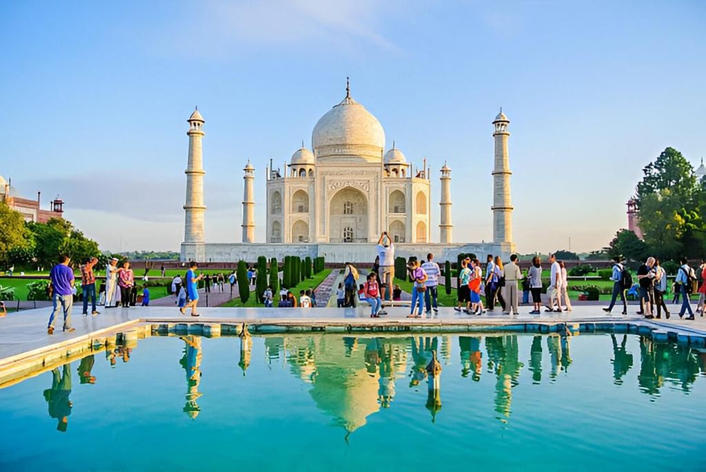 Agra: Ticket ohne Anstehen für den schnellen Eintritt zum Taj Mahal