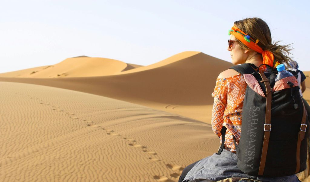 Douz: Kamelritt in der Wüste Sahara mit Hoteltransfer