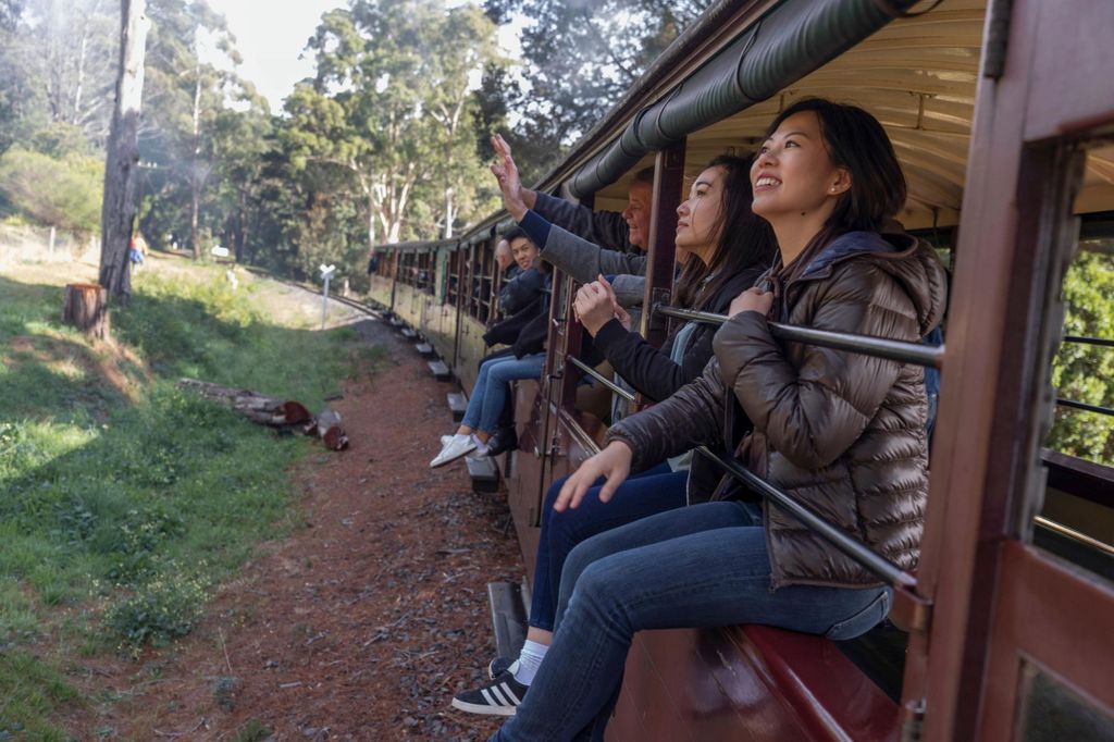 Ab Melbourne: Puffing Billy Railway & Pinguin-Wildtiertour