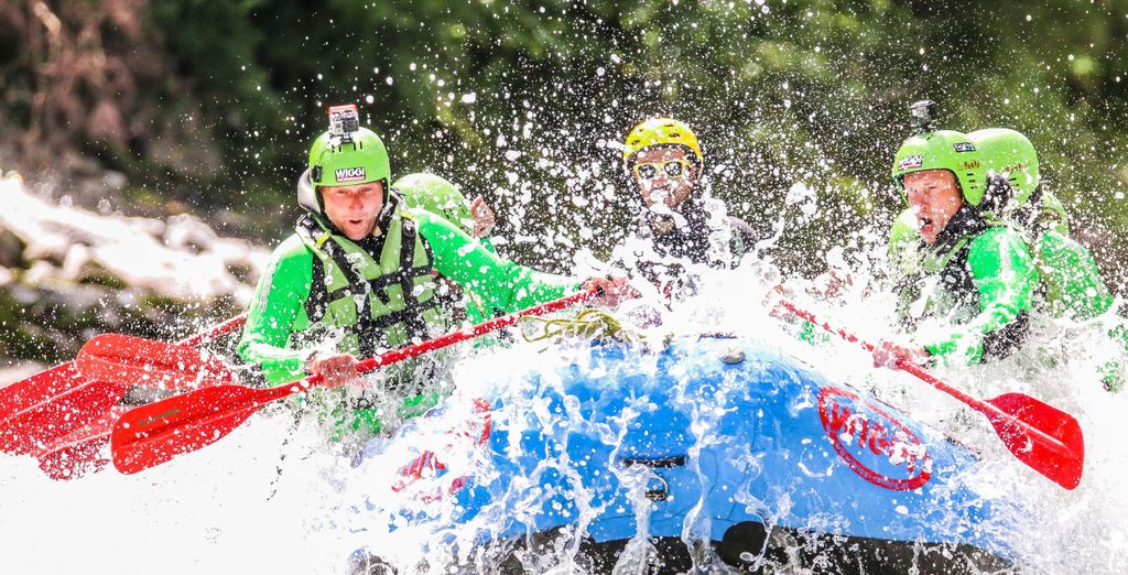 Imst: Rafting Imster Schlucht
