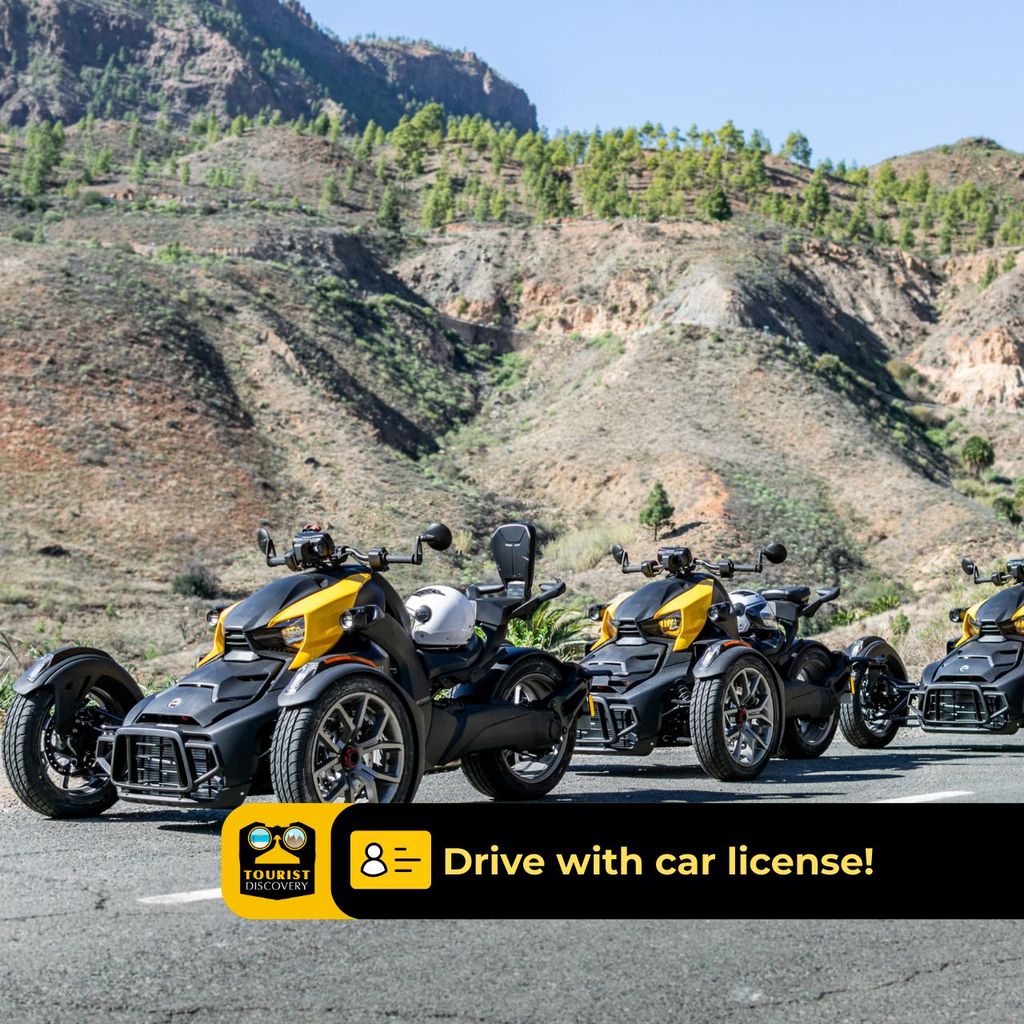 Gran Canaria: Can-Am Ryker 3-Rad-Motorrad / Buggy / Quad