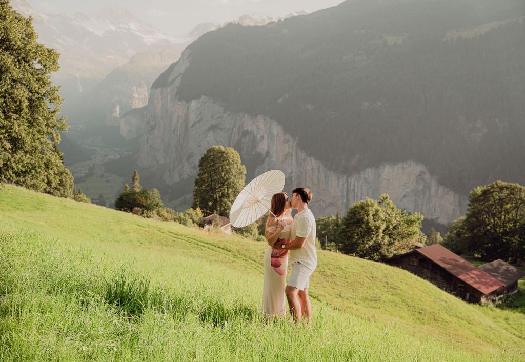 Lauterbrunnen & Wengen: Fotoshooting an den besten Orten.