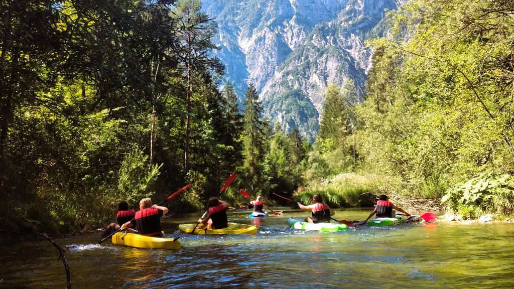 Bad Goisern: Kajakabenteuer auf der Traun im Salzkammergut