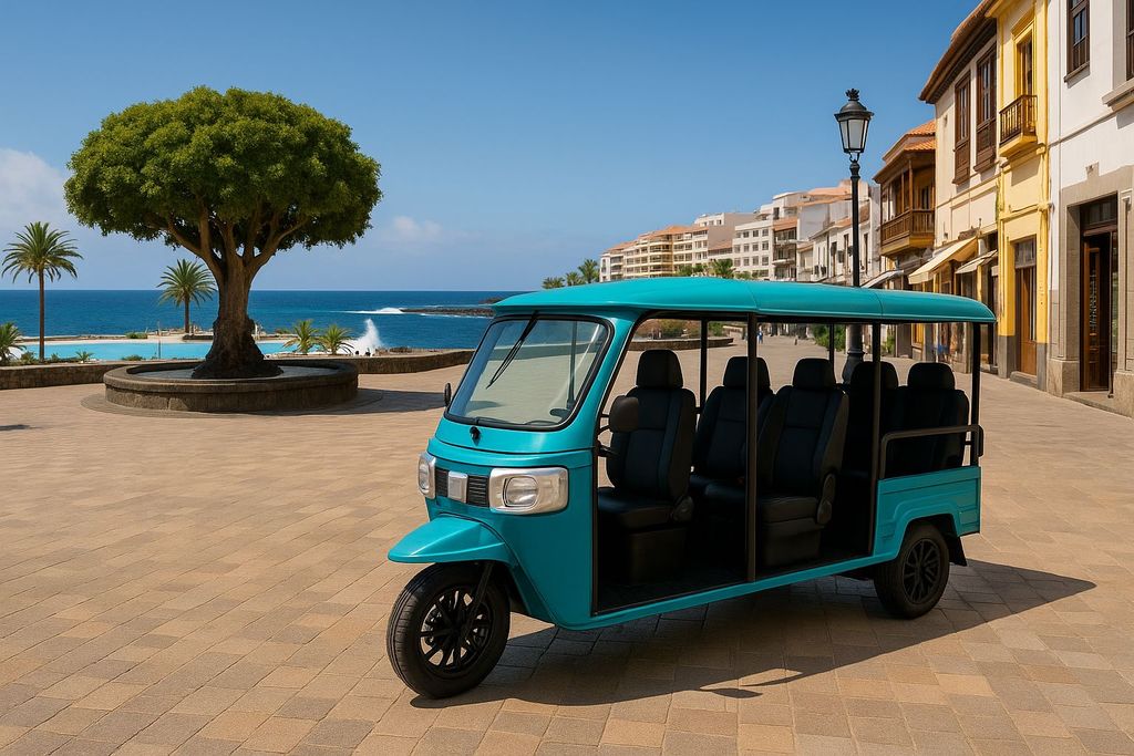 Norte Exprés: Klassische Tour in Puerto de la Cruz (Teneriffa) mit dem Tuk Tuk