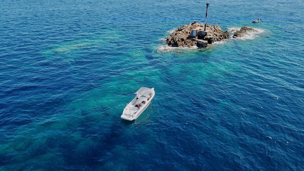 Bormes-les-Mimosas: Tauchtaufe