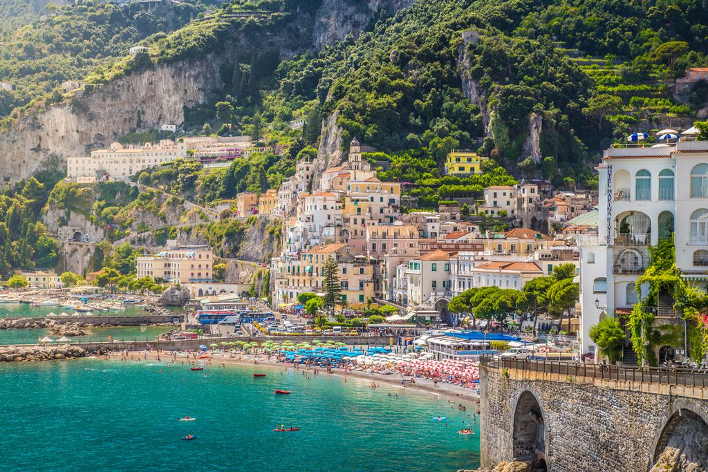 Panorama von Amalfi