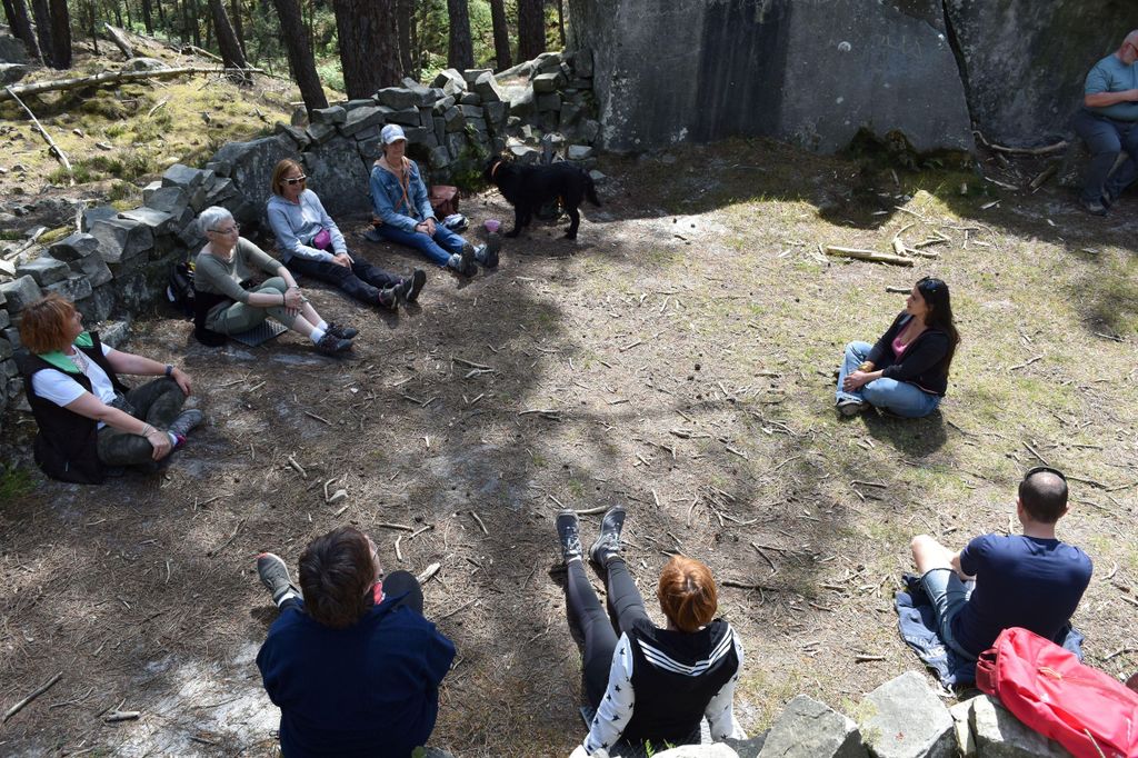 Fontainebleau: Wanderung mit Sophrologie