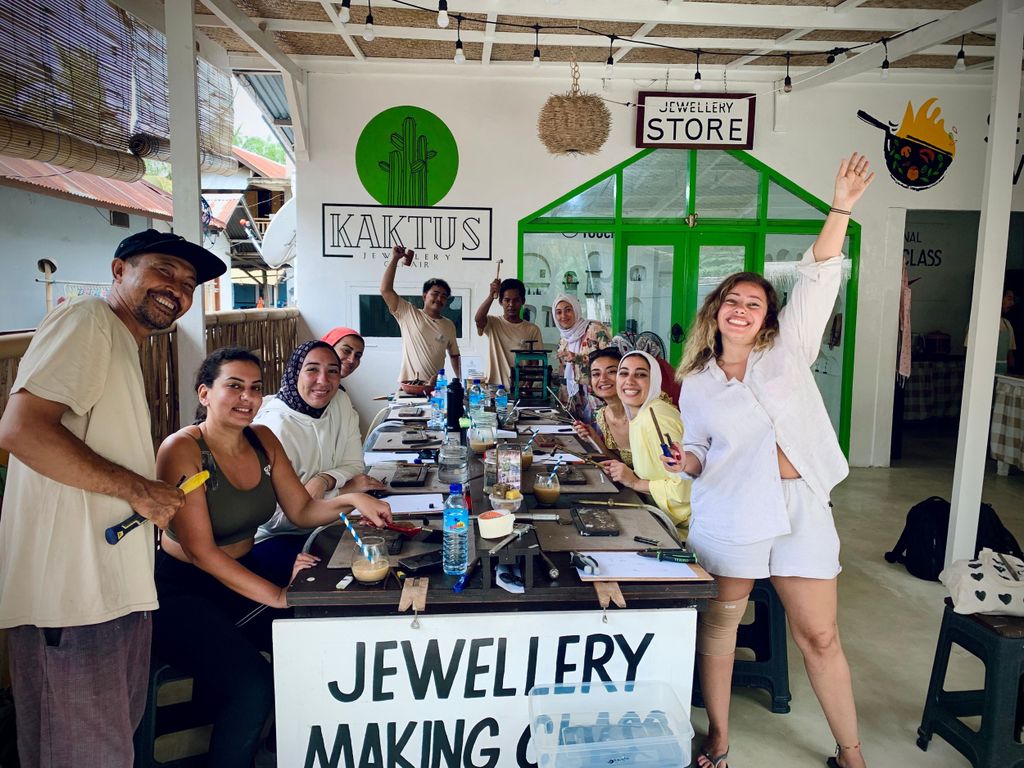 Gili Air: Kaktus-Silberschmuck-Workshop