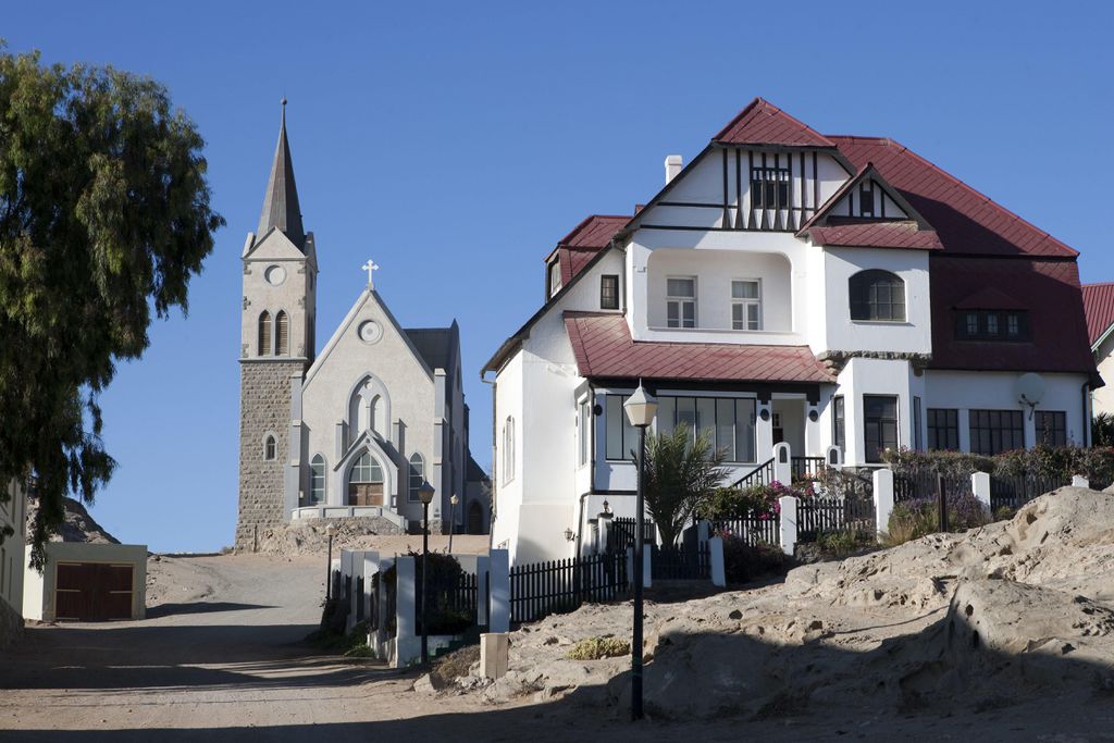 Namibia: Lüderitz, Felsenkirche