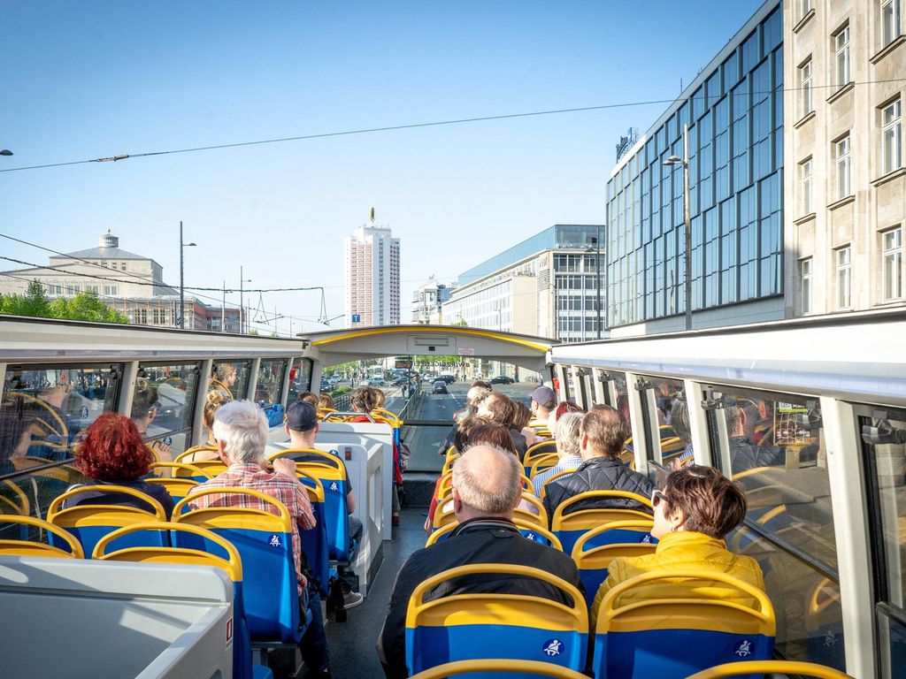 Leipzig: 13-Stop-Hop-On/Hop-Off-Bus-Ticket