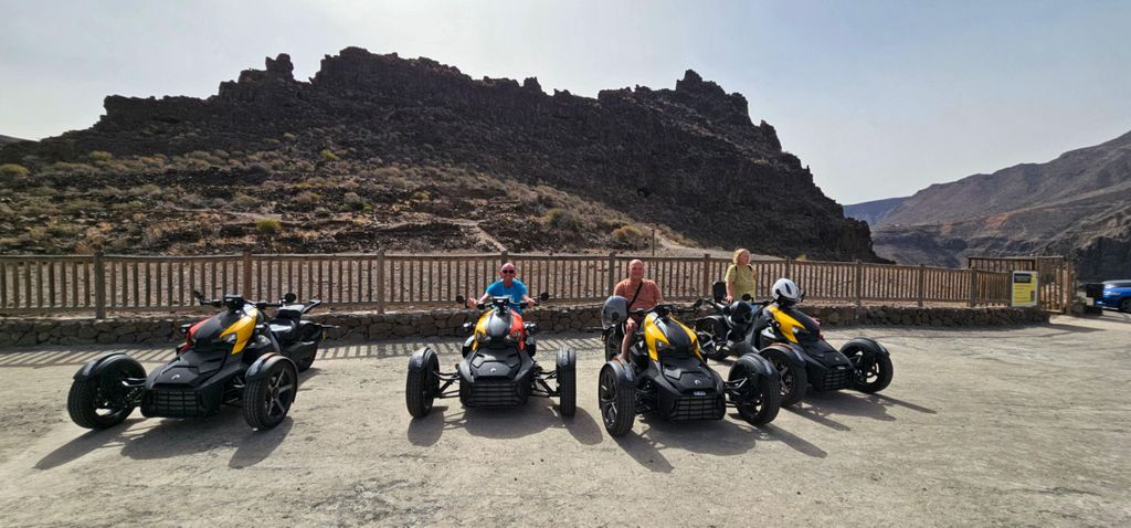 Gran Canaria: 3-RAD-RYKER 2,5-STUNDEN-TOUR – KOSTENLOSER Abholung und Rücktransfer