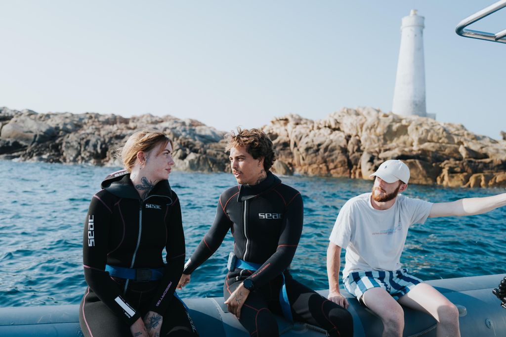 Meerestaufe im Archipel La Maddalena ab Cannigione