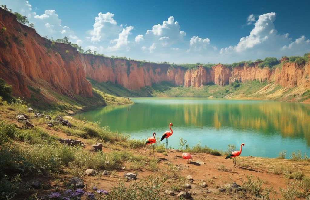 Aurangabad: private Tour zum Lonar-Kratersee mit Mittagessen