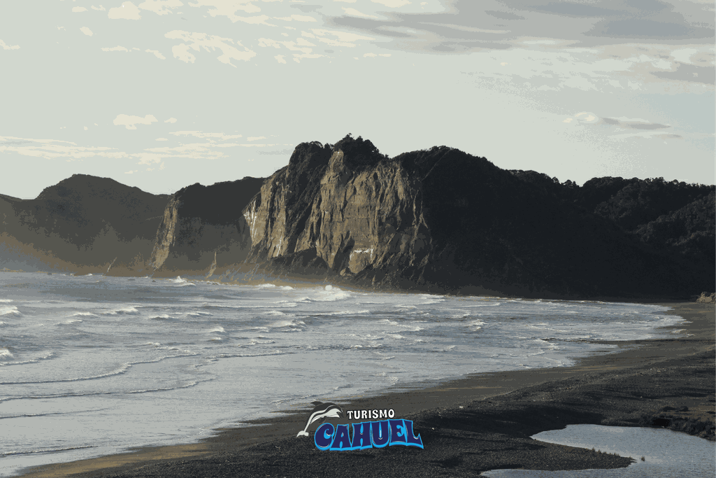 Muelle del Tiempo: Düne und Meer.