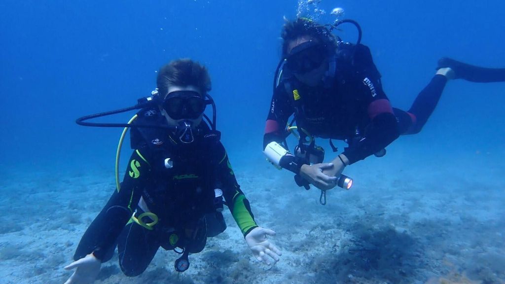 Sardinien: Schnuppertauchen am Strand von Argentiera