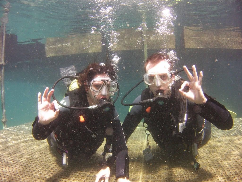 Tauchtaufe in Caleta de Fuste