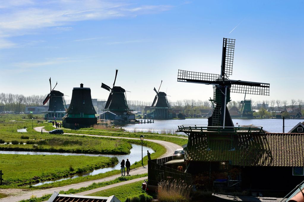 Zaanse Schans: Windmühlen- und Museumsticket mit Audioguide