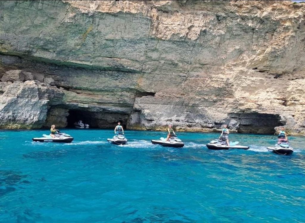 Malta: Jetski-Safari zu den St. Paul's Islands oder der St. Thomas Bay