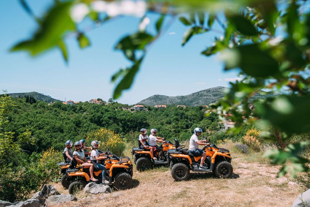 Dubrovnik: Geführtes ATV-Abenteuer auf dem Land mit Brunch