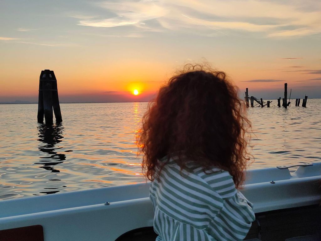 Chioggia: Bootstour bei Sonnenuntergang in der Lagune von Venedig