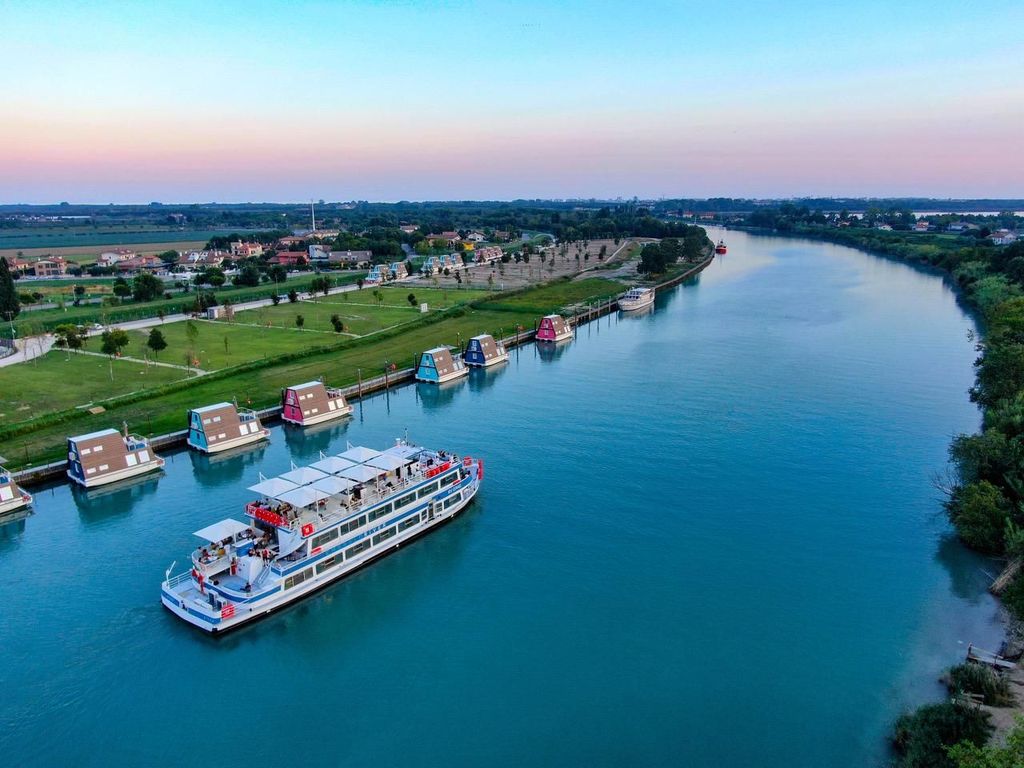 Lignano: Mit dem Boot auf dem Fluss Tagliamento