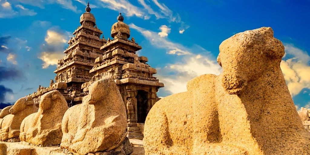 Von Chennai: Mahabalipuram und Pondicherry Tagestour