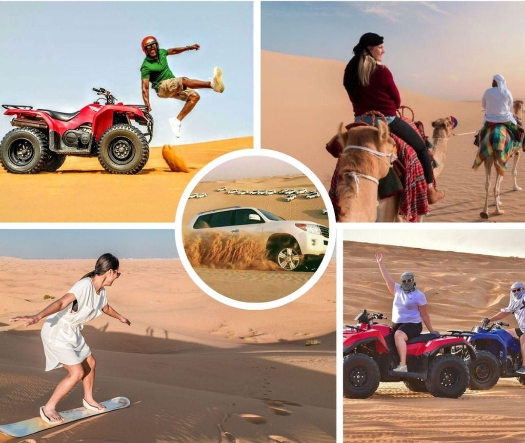 Doha: Wüstensafari, Abenteuer, Sandboarding und Kamelreiten