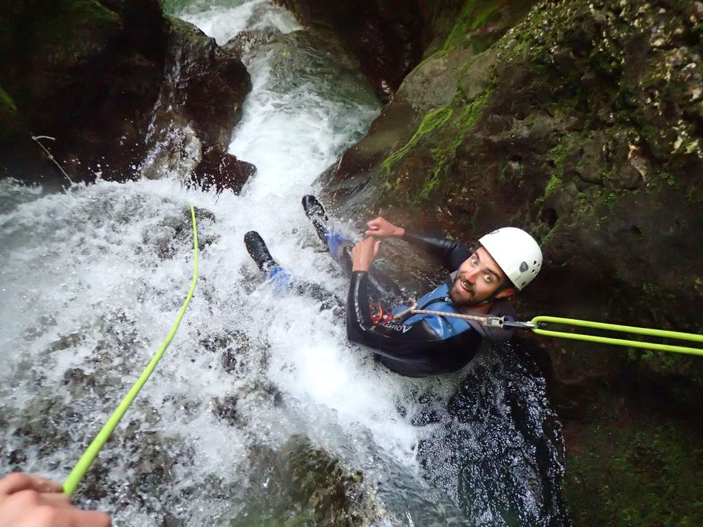 Der Bleder See: Canyoning-Ausflug mit Fotos