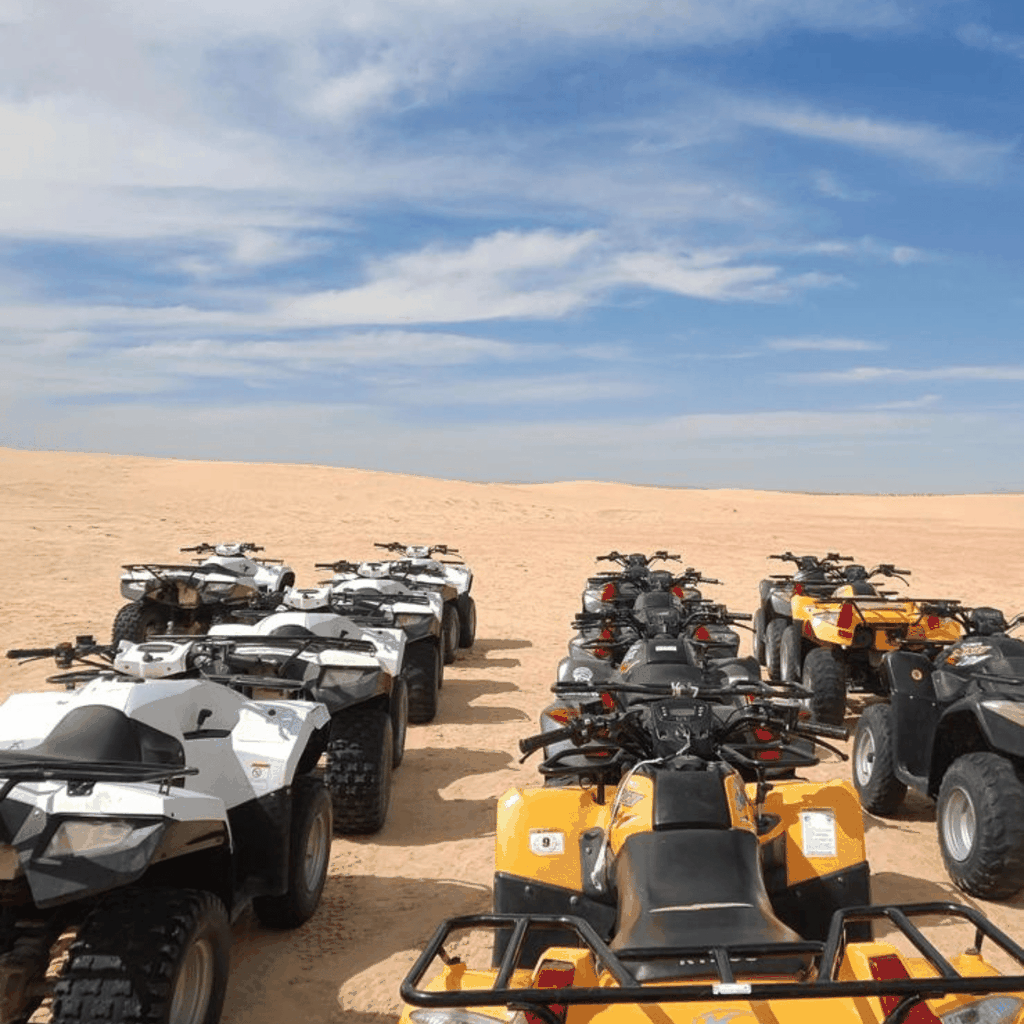 Von Tozeur: 2-stündige Quadfahrt in der Wüste