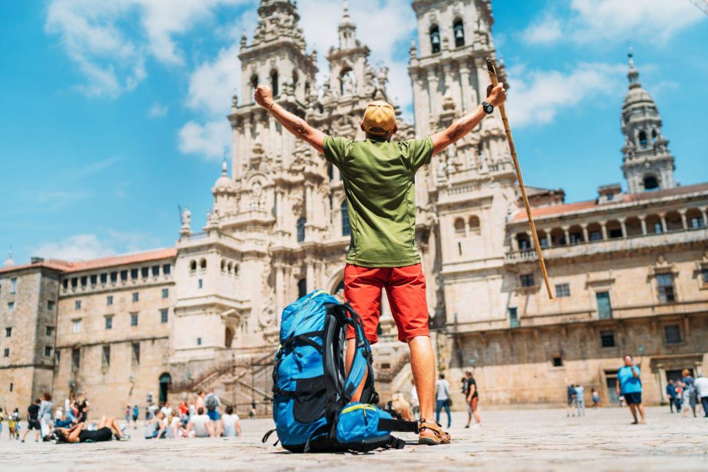 Porto: Ganztägige Tour nach Santiago de Compostela & Finisterra