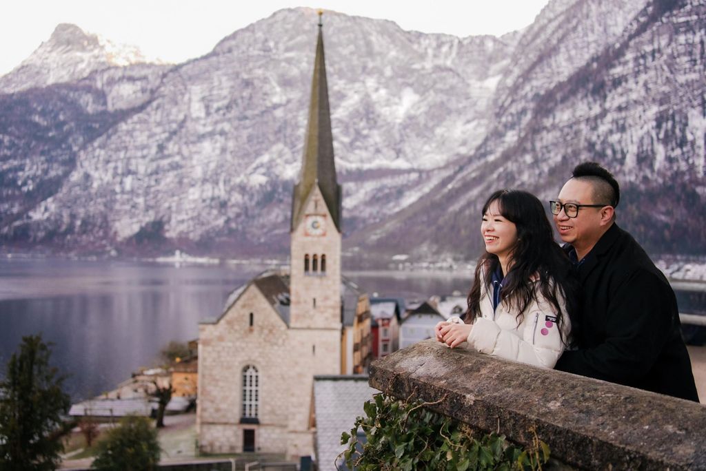 Privates Urlaubs-Fotoshooting mit Fotograf in Hallstatt