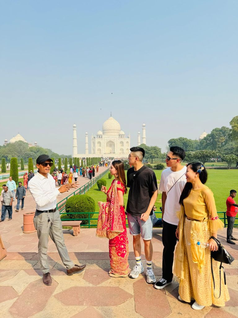 Taj Mahal, Fort, Baby Taj & Mehtab Bagh Private Stadtführung