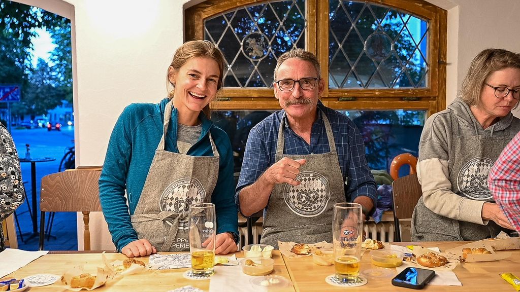 Bier und Brezeln in Garmisch-Partenkirchen