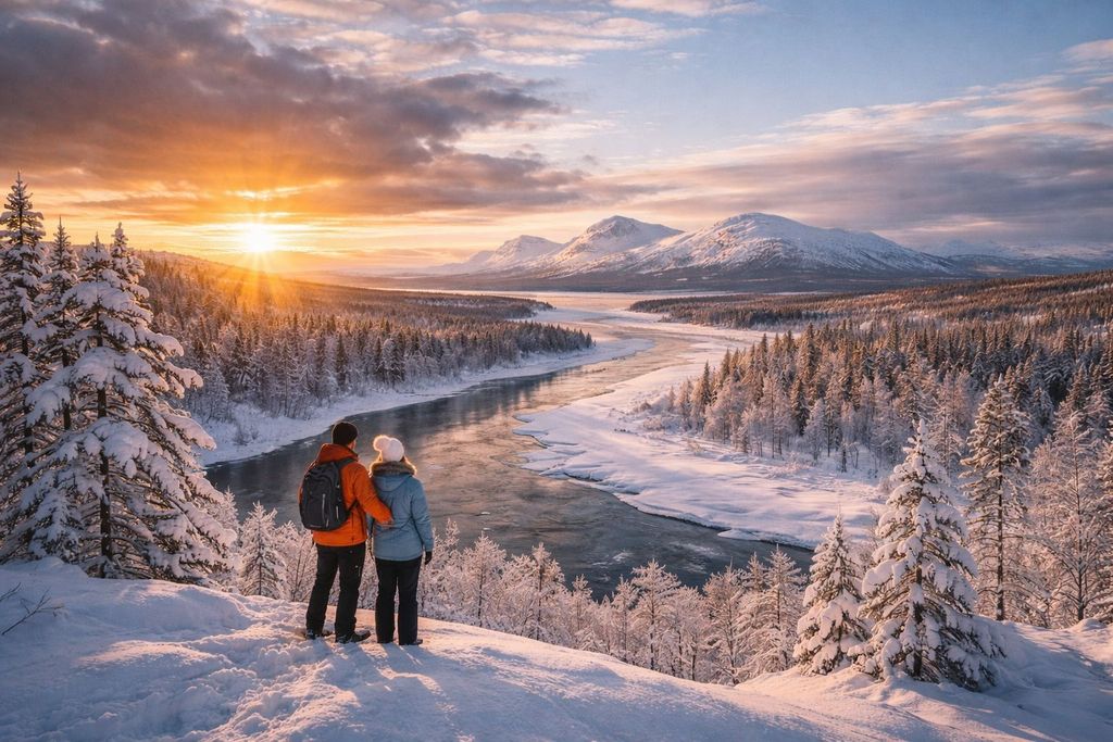 Kiruna: Arktische Wildnis abseits der Touristenpfade & Lagerfeuer