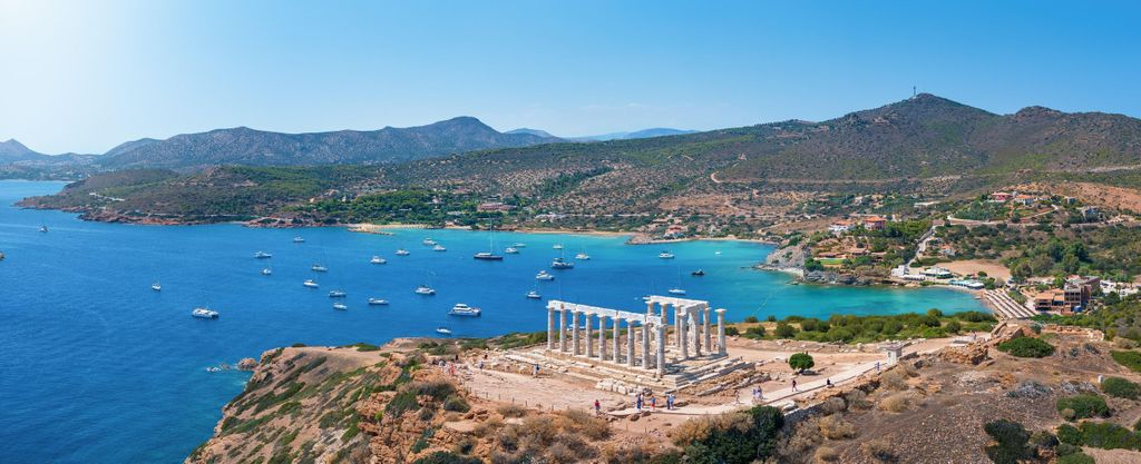 Athen: Kap Sounion und Vouliagmeni See Private Tour