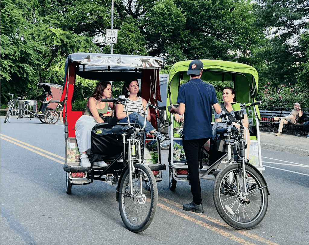 NYC: Central Park Pedicab Tour mit Fotostopps