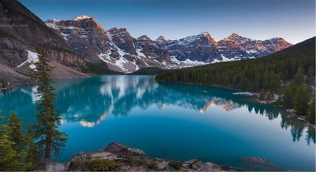 Von Banff/Canmore: Ausflug zum Moraine Lake und Lake Louise