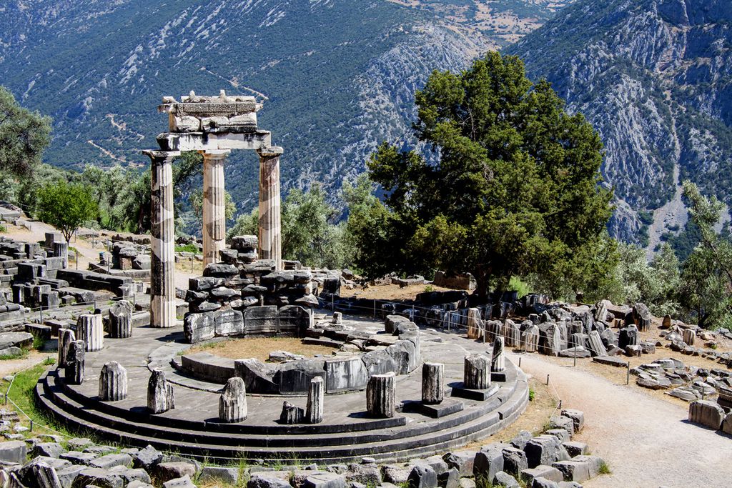 Tholos bei Delphi