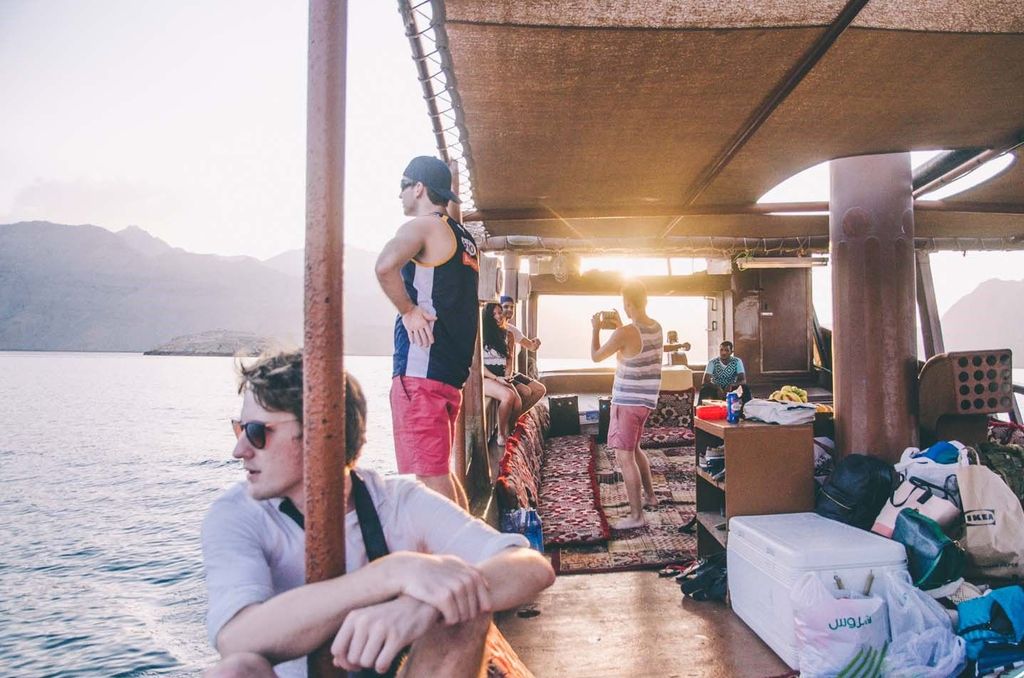 Khasab: Outdoor-Camping mit geführter Bootstour