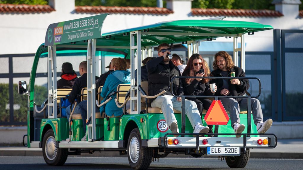 Pilsen: Panorama-Sightseeing – Bustour mit Audioguide