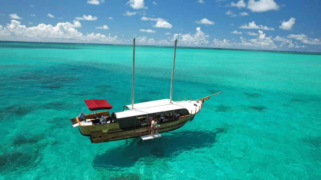 Mauritius: Bootsfahrt zur Ile aux Cerfs mit Mittagessen/Wasserrutsche