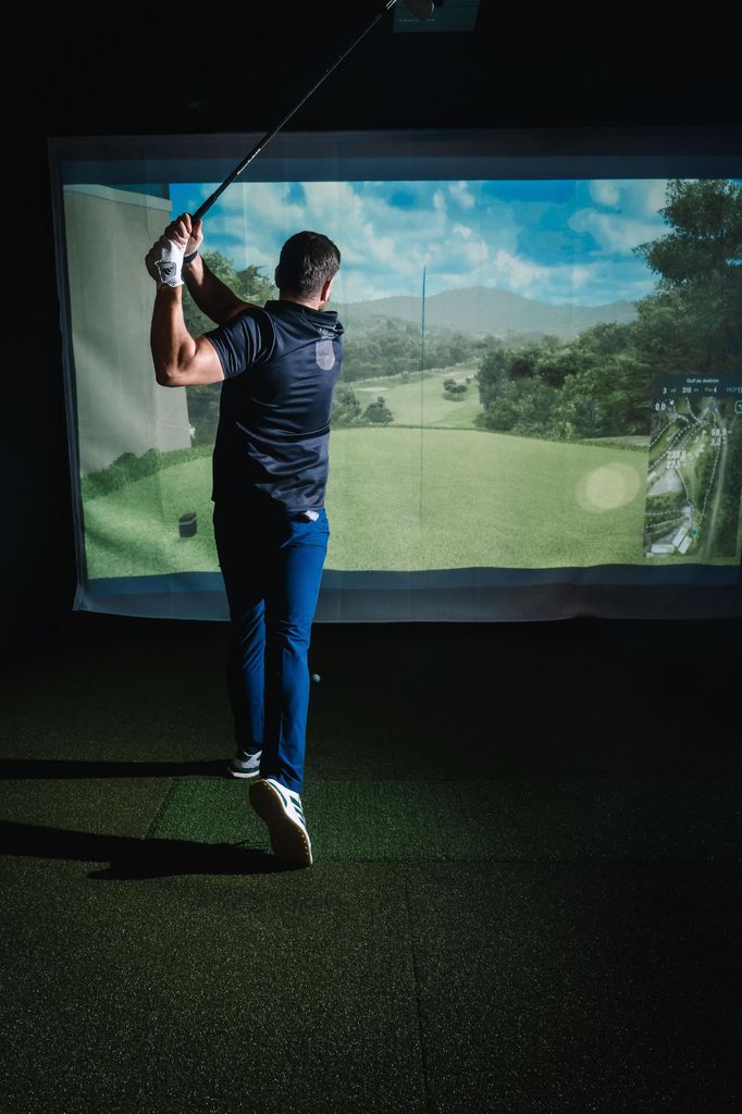 Münster: Indoor Golf/Golf Simulator Erlebnis bei Next Golf