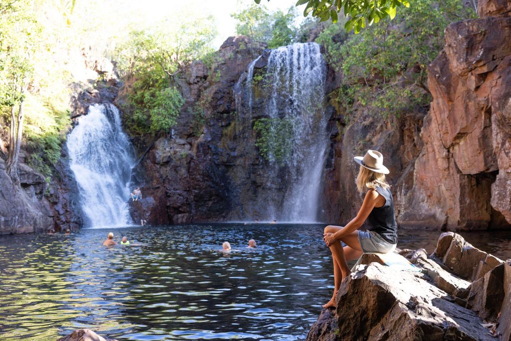 Ab Darwin: Tagestour zum Litchfield National Park & Wasserfälle
