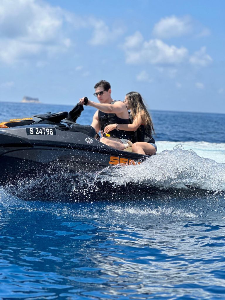 Von Marsaskala aus: Blaue Grotte Private Jet Ski Tour