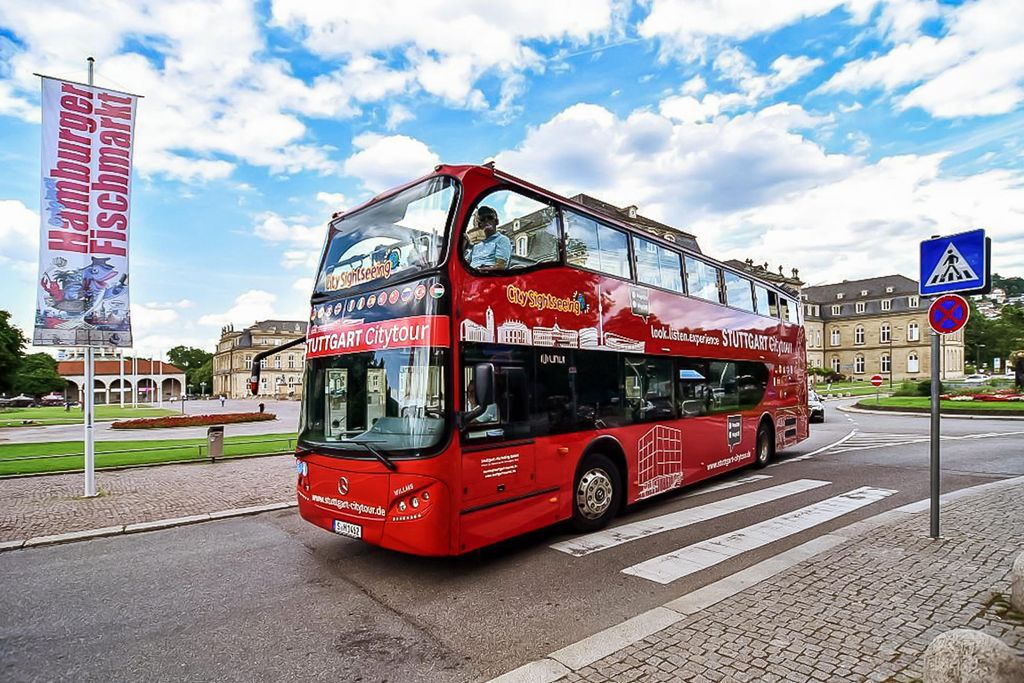 Stuttgart 24-Stunden Hop-On/Hop-Off-Bustour Sightseeing Bus Tour
