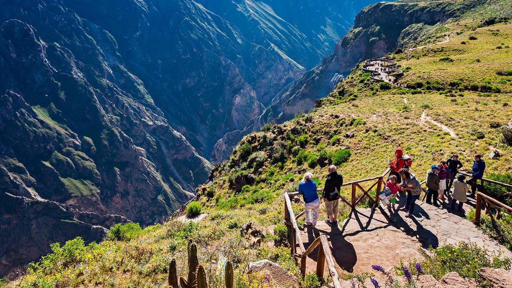 Ab Arequipa: Tagestour durch den Colca Canyon mit Mahlzeiten